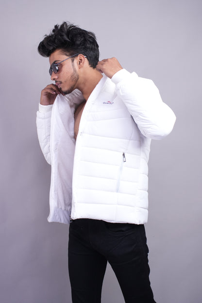 Arctic White Puffer Jacket